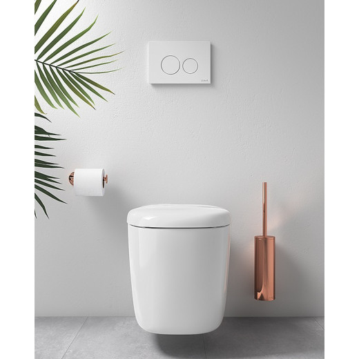 Сиденье Vitra Plural 126-003-009 для унитаза, дюропласт, микролифт, белый