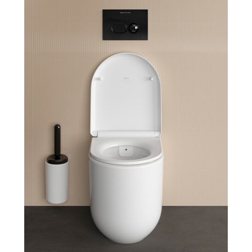 Сиденье Vitra Liquid 137-003-009 для унитаза, дюропласт, микролифт, белый