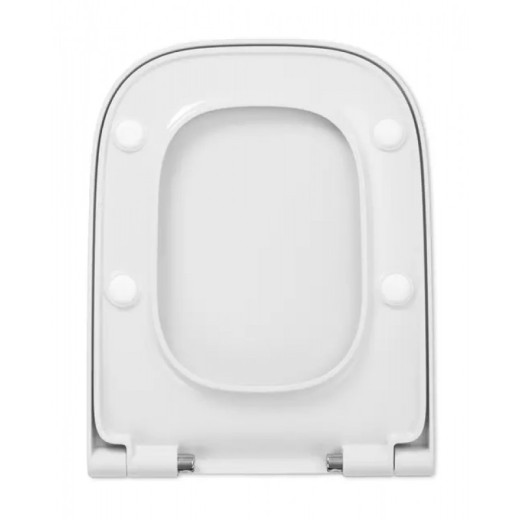 Сиденье HARO Daya Slim для унитазов с микролифтом, дюропласт, крепеж C0102G, белый