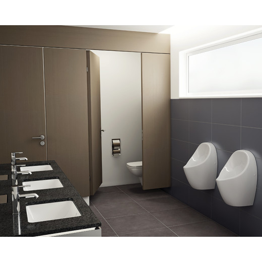 Раковина Vitra S20 5474B003-0618, встраиваемая снизу, прямоугольная 50 cм, c переливом, цвет белый