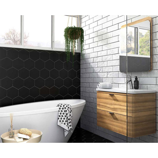 Тумба с раковиной Vitra Nest Trendy 80 c 2 ящиками, LED подсветка, цвет - натуральное дерево