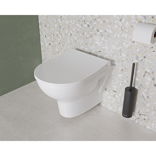 Унитаз Vitra Zentrum 5795B003-0075 подвесной, безободковый, белый глянец