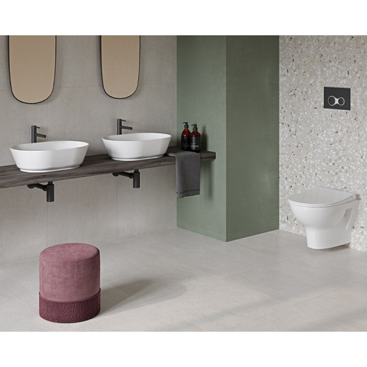 Унитаз Vitra Zentrum 5795B003-0075 подвесной, безободковый, белый глянец