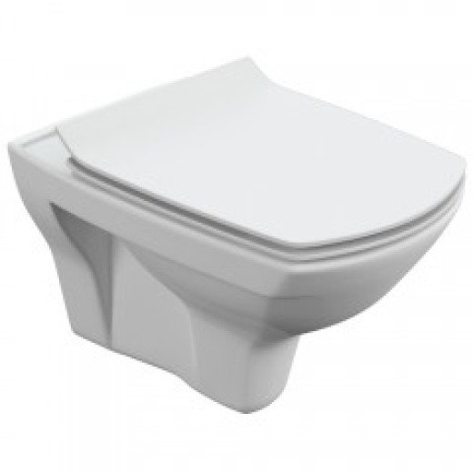 Подвесной унитаз Cersanit CARINA XL Clean On DPL EO slim.