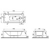 Ванна VITRA Optimum Neo 64570001000 170x75