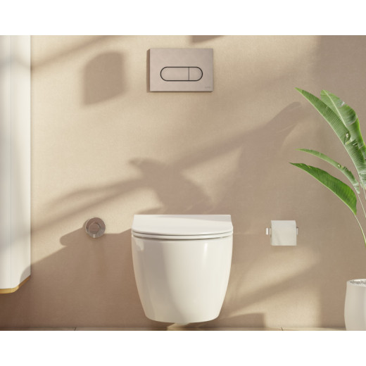 Панель смыва VITRA Root Round 740-2295, никель