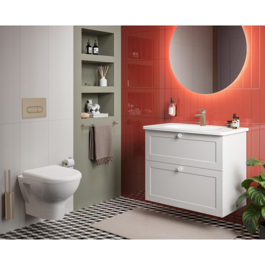 Панель смыва VITRA Root Round 740-2295, никель