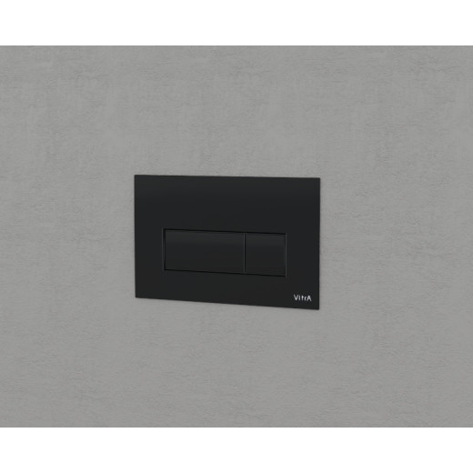 Панель смыва VITRA Root Square 740-2311, матовый черный