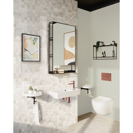 Панель смыва VITRA Root Round 740-2340, медь