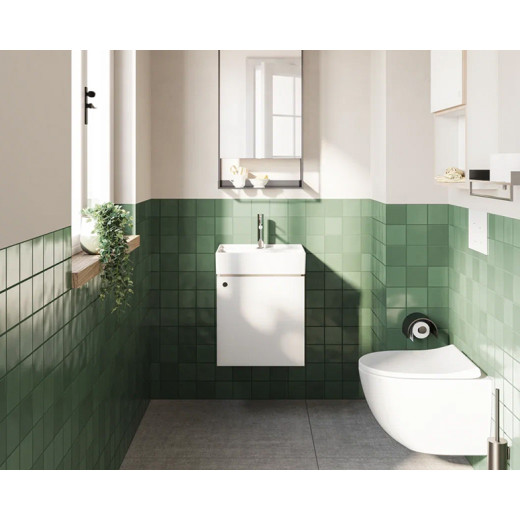 Раковина-чаша Vitra ArchiPlan 7400B003-00, c отверс под смеситель, прямоугольная 45 см, белый