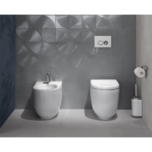 Панель смыва Vitra Liquid 740-2180 металлическая, хром