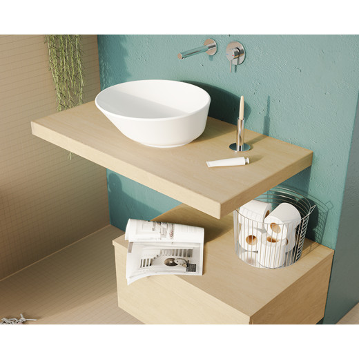 Раковина-чаша Vitra Geo 7421B003-0016, 38cm, цвет белый