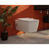 Унитаз Vitra Metropole Rim-Ex 7672B003-1684, подвесной, безободковый, с функц. биде и встр. смес-ем