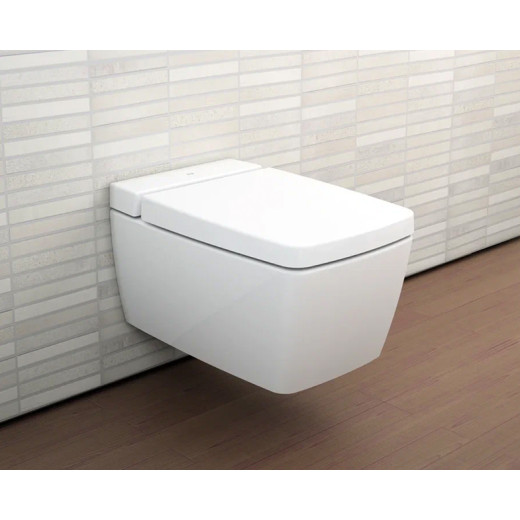 Унитаз Vitra Metropole Rim-Ex 7672B003-1686, подвесной, безободковый, с емкостью для чист. жидкости