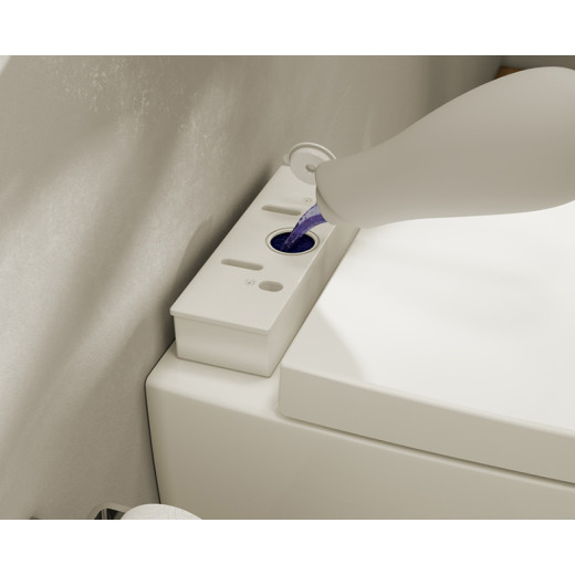 Унитаз Vitra Metropole Rim-Ex 7672B003-1686, подвесной, безободковый, с емкостью для чист. жидкости