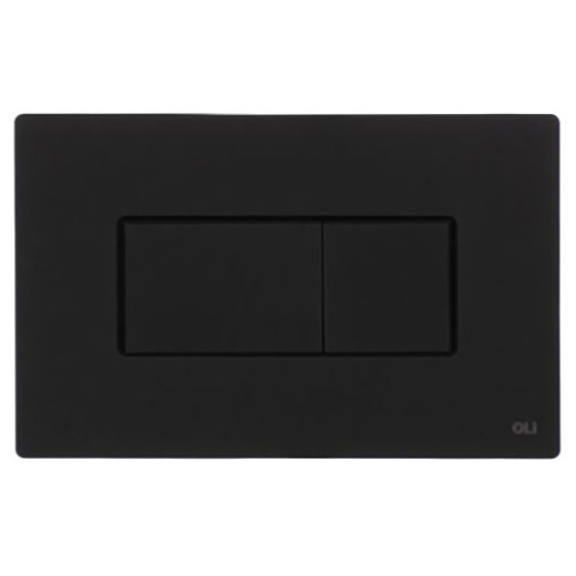 Инсталляция OLI 120 ECO Sanitarblock pneumatic + панель слива Karisma, черный soft-touch