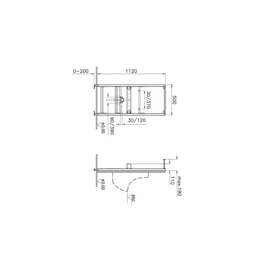 Система инсталляции для писсуаров VitrA 880-3800