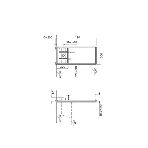 Система инсталляции для биде VitrA 880-5800