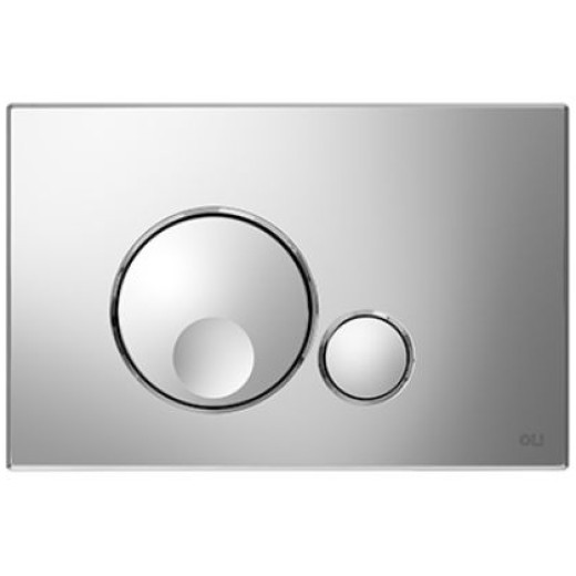 Комплект:Инсталляция OLI 80 ECO, мех.+панель слива  Globe хр.глянц., OLI