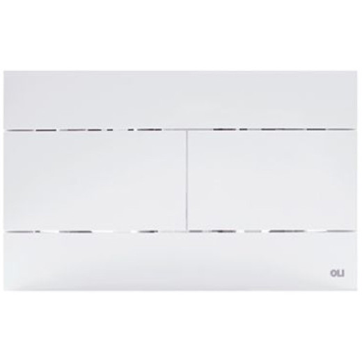 Комплект:Инсталляция OLI 80 ECO, мех.+панель слива Slim бел.