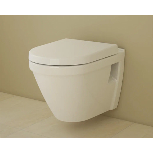 Унитаз Vitra 9003B003-7201 подвесной S50 Rim-Ex с инсталляцией и кнопкой, сиденье микроли