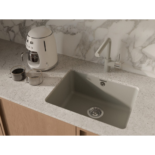 Смеситель RIVELATO Vico для кухни Г-обр. D-35мм topazio/cromo