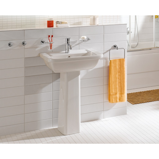 Раковина c пьедесталом VITRA Form 300 9602B003-7650, 55 см