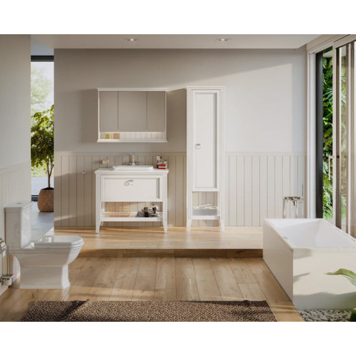 Унитаз-компакт Vitra Serenada 9722B003-7205 с функцией биде, сиденье микролифт, механизм 3/6 л