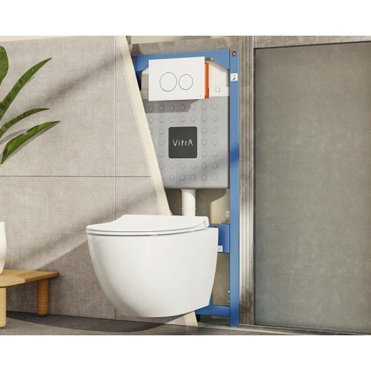 Унитаз с инсталляцией VITRA Sento 9830B003-7207 L-Box