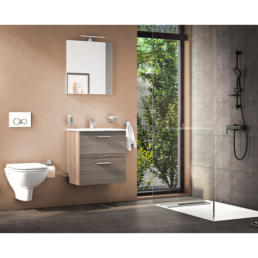 Смеситель для ванны VITRA Origin A4261936 глянцевый черный