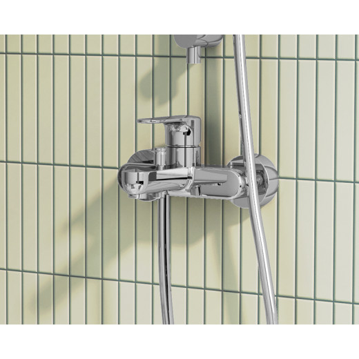 Смеситель для ванны VITRA Root Round A42725EXP хром