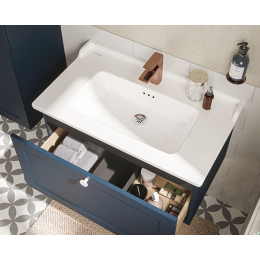 Смеситель для раковины VITRA Root Square A4273126EXP медь