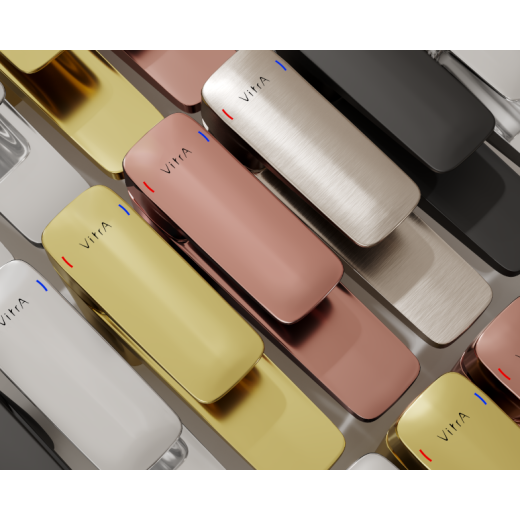 Смеситель для раковины VITRA Root Square A4273126EXP медь