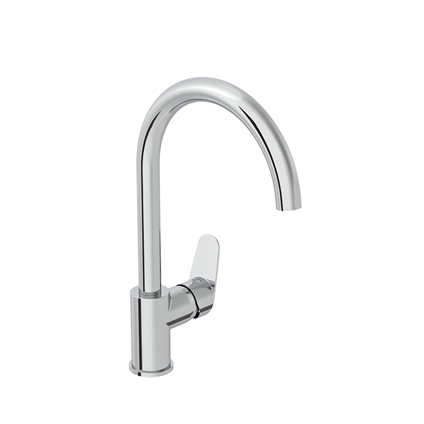 Смеситель для кухни VITRA Flow Round A43407EXP хром