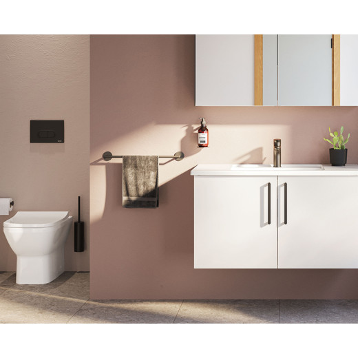 Держатель полотенец Vitra Origin A4488636 Черный матовый