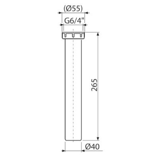 Патрубок с накидной гайкой 6/4" и штуцером,арт.A44MS-DN40, арт. A44MS-DN40