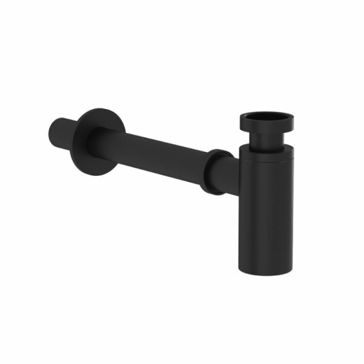 Сифон для раковины Vitra Syphon A4512336WTC металлический, черный матовый