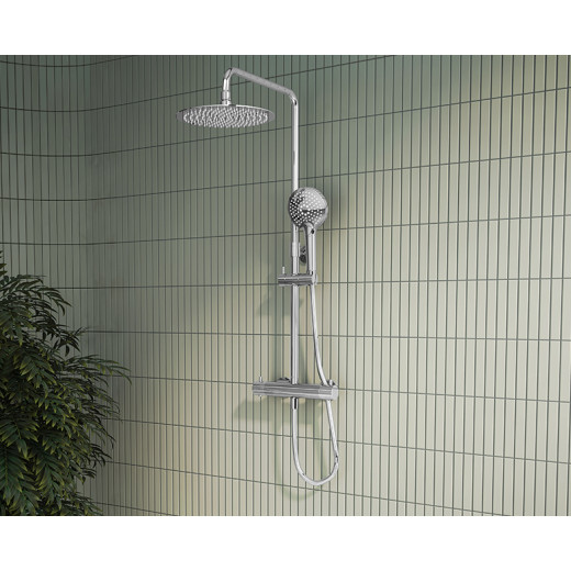 Душевая колонна Vitra Aquaheat A47201EXP Хром