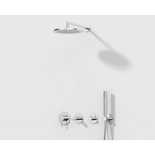 Набор встроенной душевой системы Vitra Origin A49266EXP хром