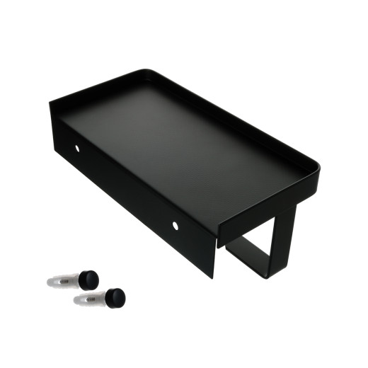 Fixsen HOTEL FX-31011B Бумагодержатель с полкой для телефона, черный