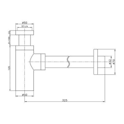 Сифон для раковины RAGLO R600.20.04