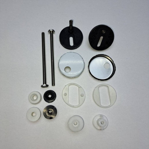 Набор креплений Cersanit для сиденья DPL к унитазу, тип 2, для CARINA/PARVA/NATURE