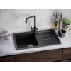 Смеситель для кухни Ulgran U-019-342, графит