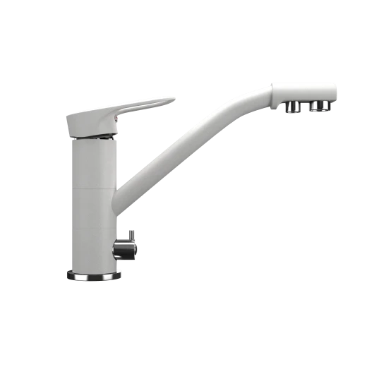 Смеситель для кухни Ulgran U-010-341, ультра-белый
