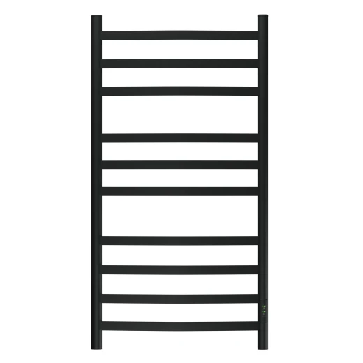 Полотенцесушитель электрический Point Антея PN17850B П10 500x1000, диммер справа, черный