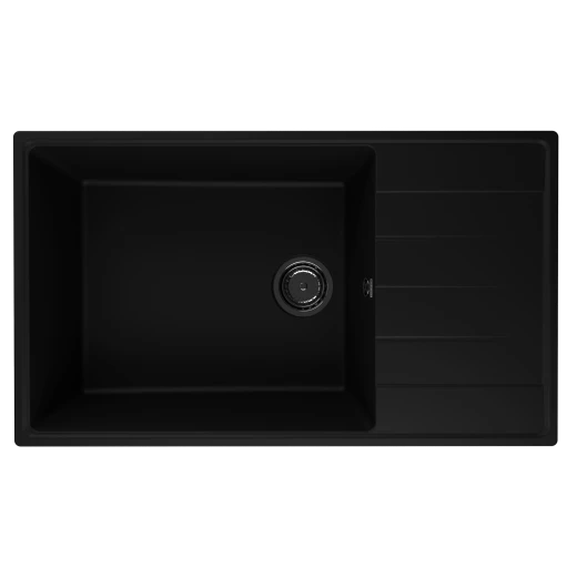 Мойка кухонная ULGRAN Quartz Prima 860-07, уголь