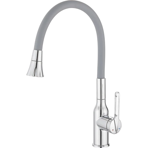 Смеситель для кухни HAIBA HB42830, нержавеющая сталь, хром