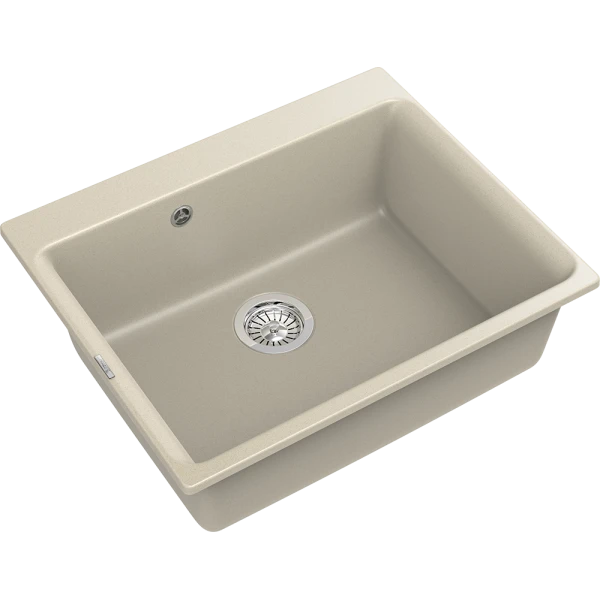 Кухонная мойка RIVELATO AXEL 60 1-чаша 630*520мм beige scuro