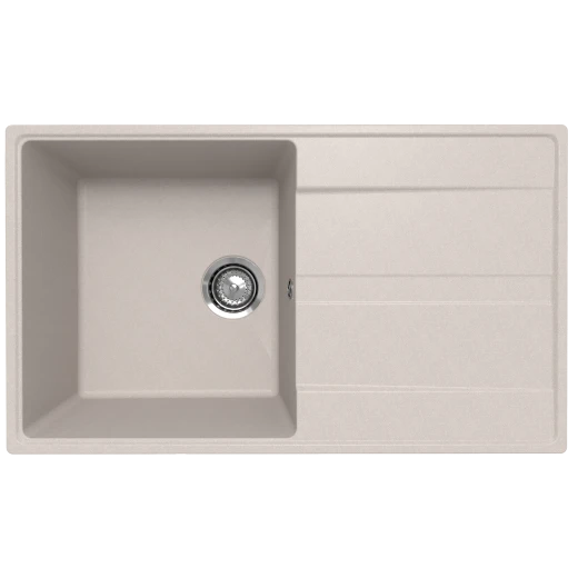 Мойка кухонная ULGRAN Quartz Prima 850-10, песок