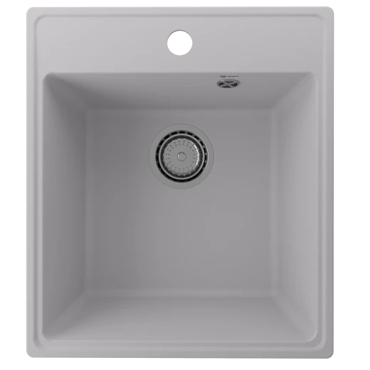 Мойка кухонная ULGRAN Quartz Forte 425-04, платина